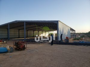 كيفية تركيب مظلات بانل صاج