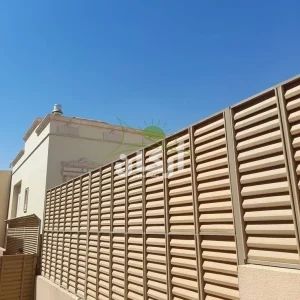 سواتر جدران خشب