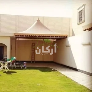 مظلات حدائق حي النخيل الرياض