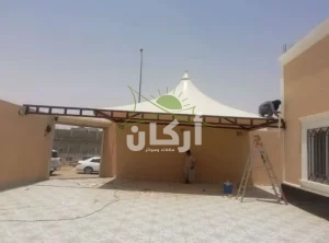 مظلات وسواتر في الزلفي والغاط