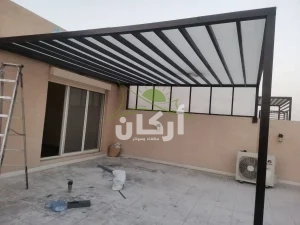 مظلات اسطح حي الملقا الرياض