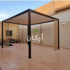 تصميم مظلات وسواتر حديثة للمنازل في الملقا